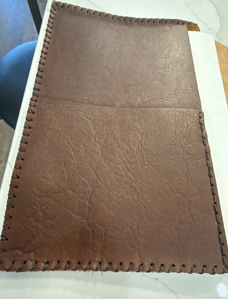 Leather Sketch Book- Handmade