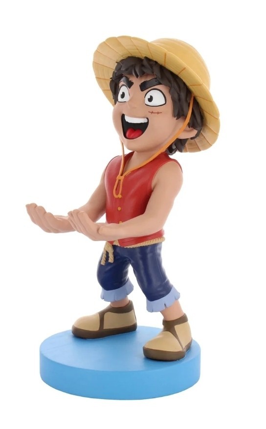 Netflix: Luffy One Piece Cable Guys Phone & Controller 8'' Figure Device Holder