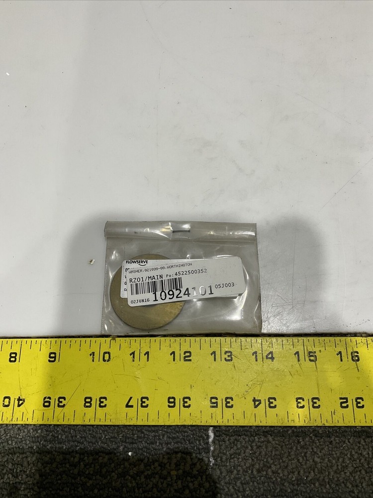 FLOWSERVE 021090-00 WASHER 678