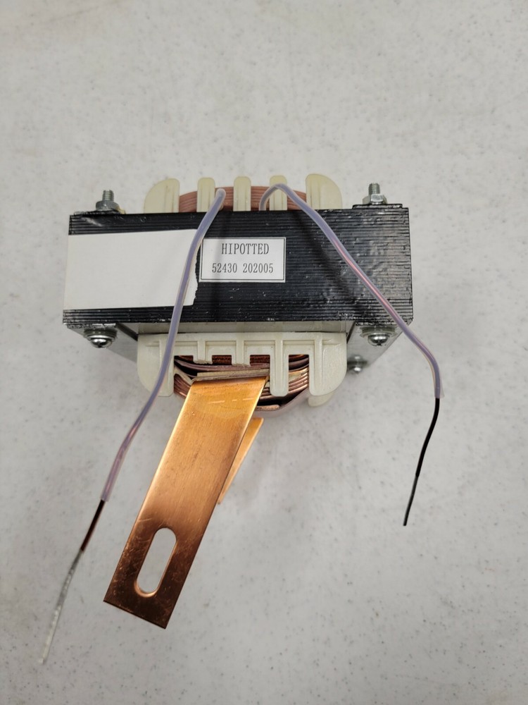 HIPOTTED TRANSFORMER 52430 202005 (1PC) COPPER PLATES OUT WIRE INPUT