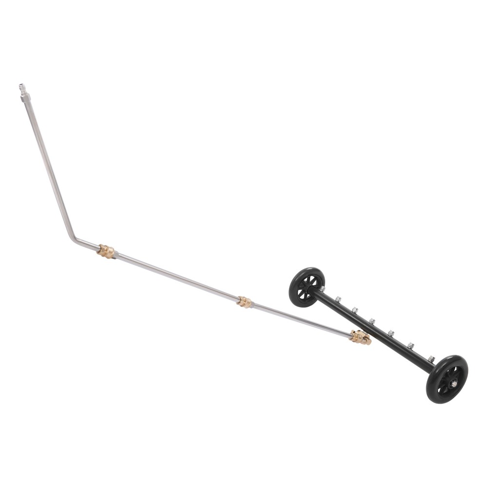 2-In-1 Undercarriage Pressure Washer Attachment with 7 Nozzle Spray Head