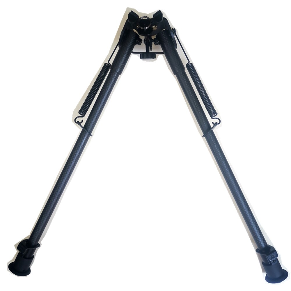 6" 9"13" Carbon Fiber Foldable Adjustable Spring Return Hunting Rifle Bipod