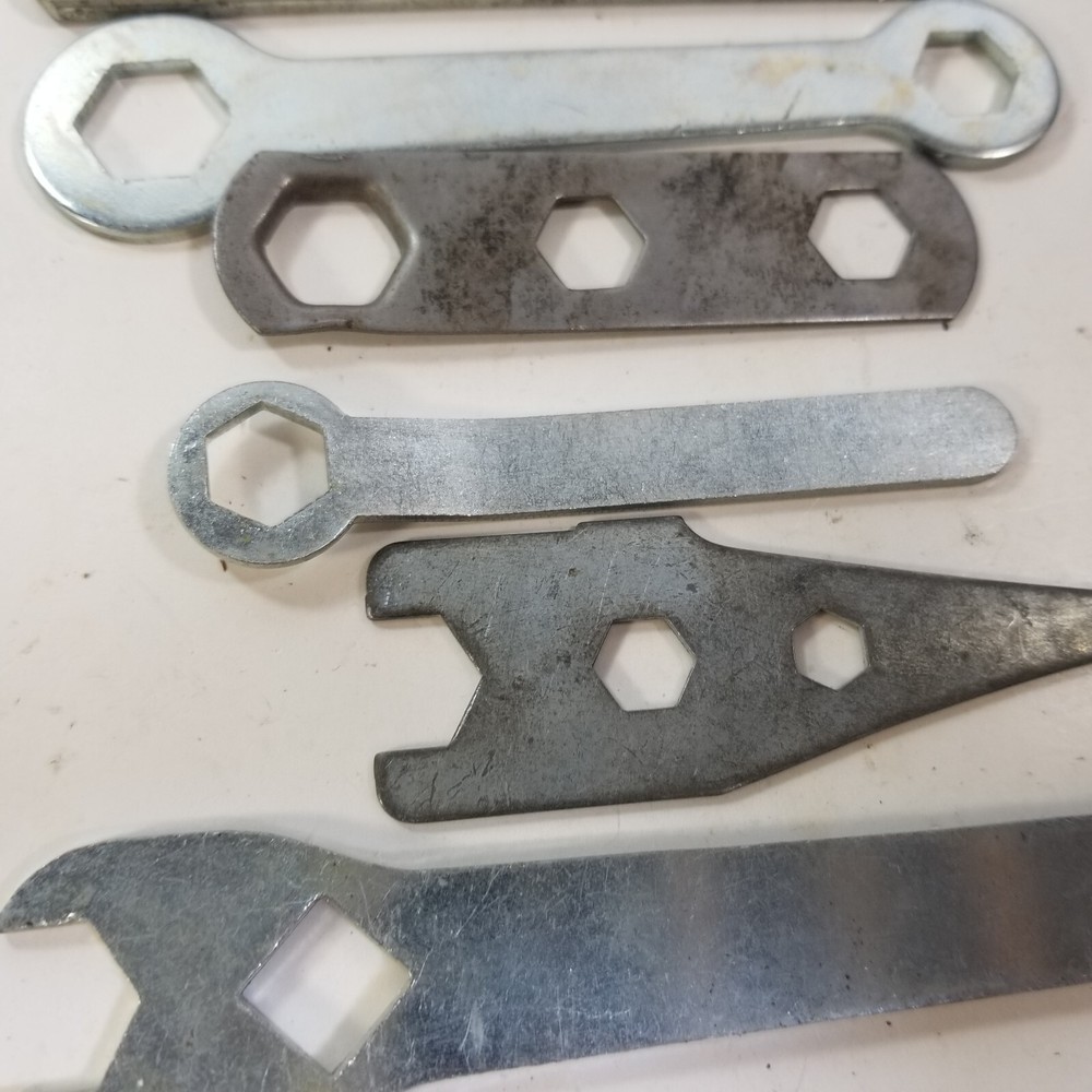 Lot of Spanner / Paint Spray Gun Multi-Wrench Tools