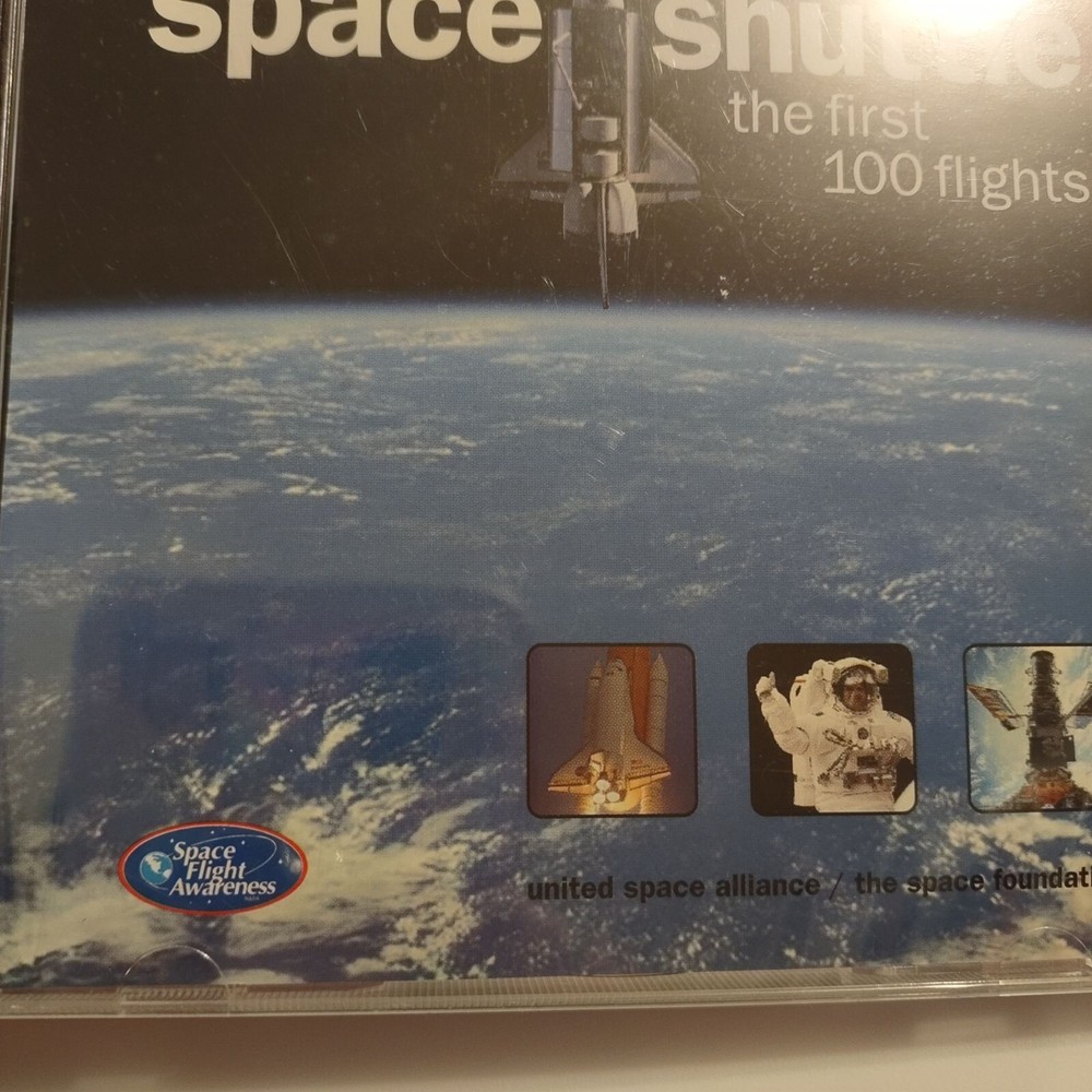 NOS Space Shuttle First 100 Flights - Space Flight Awareness Presentation CD ROM