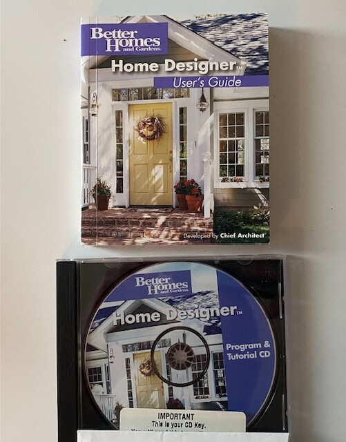 Better Homes and Gardens Powerful Home Design software - CD-ROM - Windows