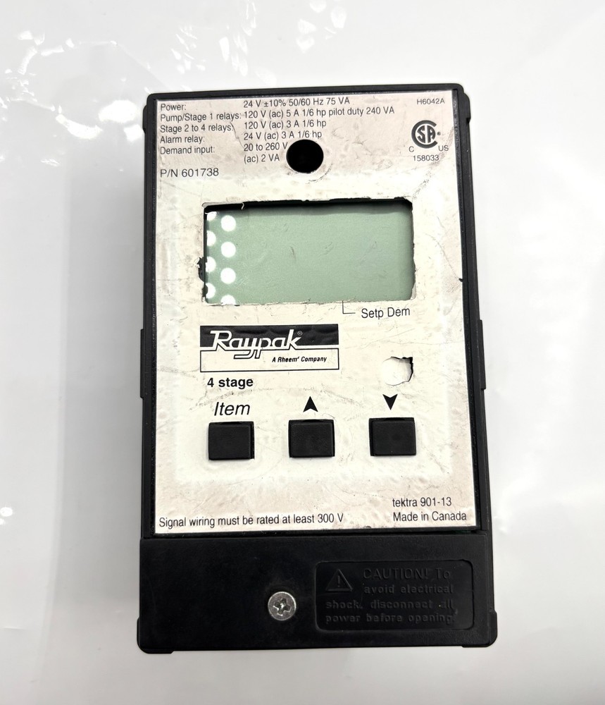 Raypak / Tektra 901-13 / Stage Controller