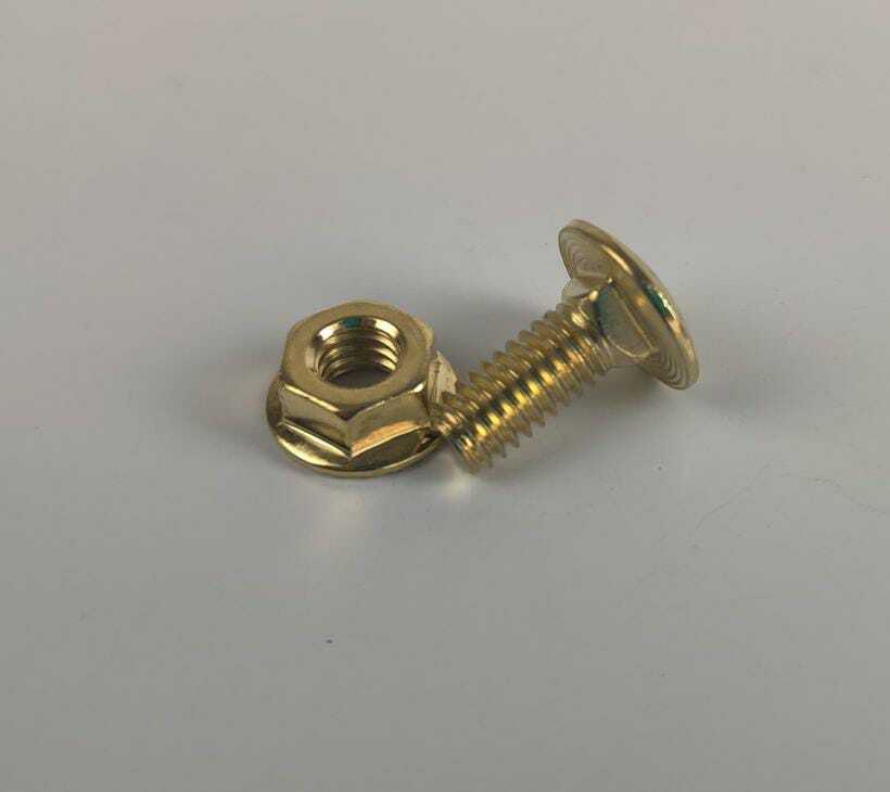 OG Lowrider Classic Top Screw & Nut for Spring Fork  Gold