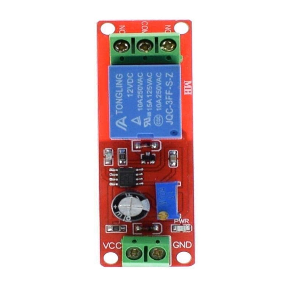 Lots Of DC 12V Delay Relay Shield NE555 Timer Switch Adjustable Module US Stock