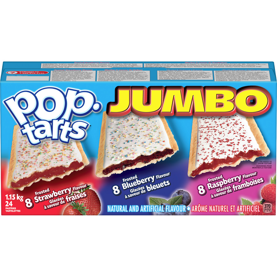 2-Pack Kelloggs Poptarts Jumbo Pastries