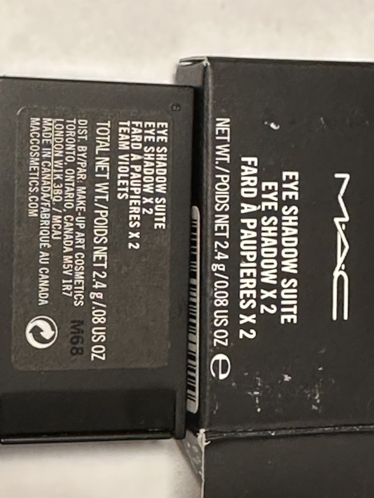 MAC EYE SHADOW SUITE Duo TEAM VIOLETS