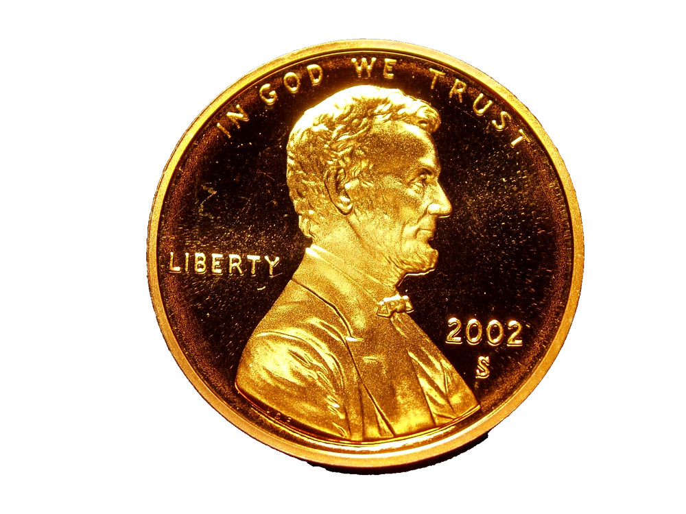 2002-S  LINCOLN MEMORIAL PROOF CENT #5