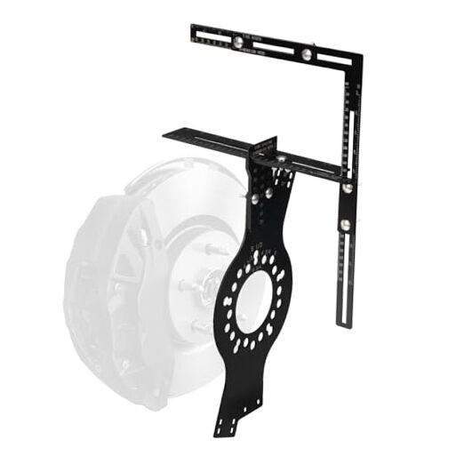 Wheel Fitment Tool, Offset Measuring Mockup Tool, 5 Lug Wheel Simulator for