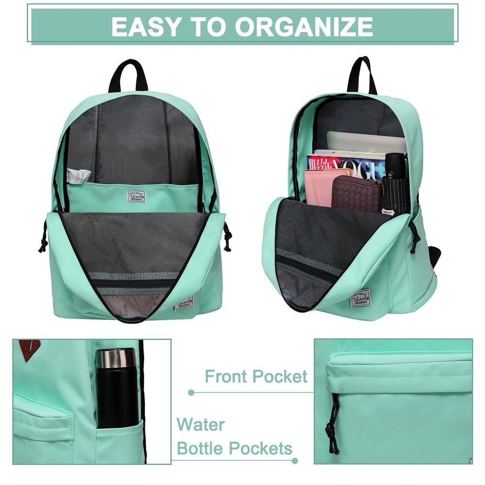 Leaper Leisure Backpack 3 Piece Set Aqua Blue