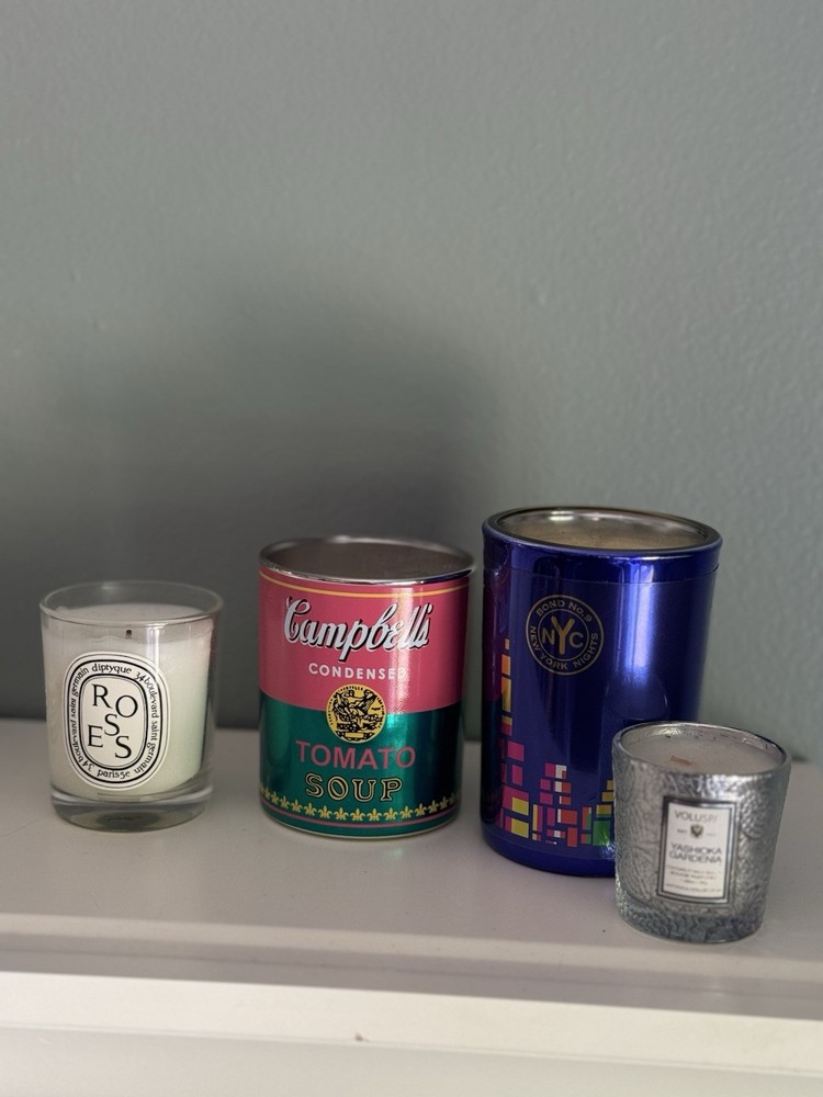 A Bundle Of Designer Candles ( Used)