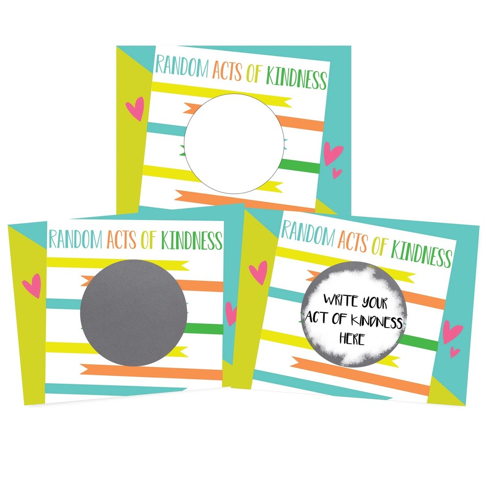 Make Your Own DIY Scratch Off ScratchNotes 20 Pack 3x4 Note Cards & Stickers ...