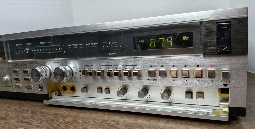 Zenith MC 6190 Digital Quartz Synthesized Receiver - WORKING w/ Issues *Read*