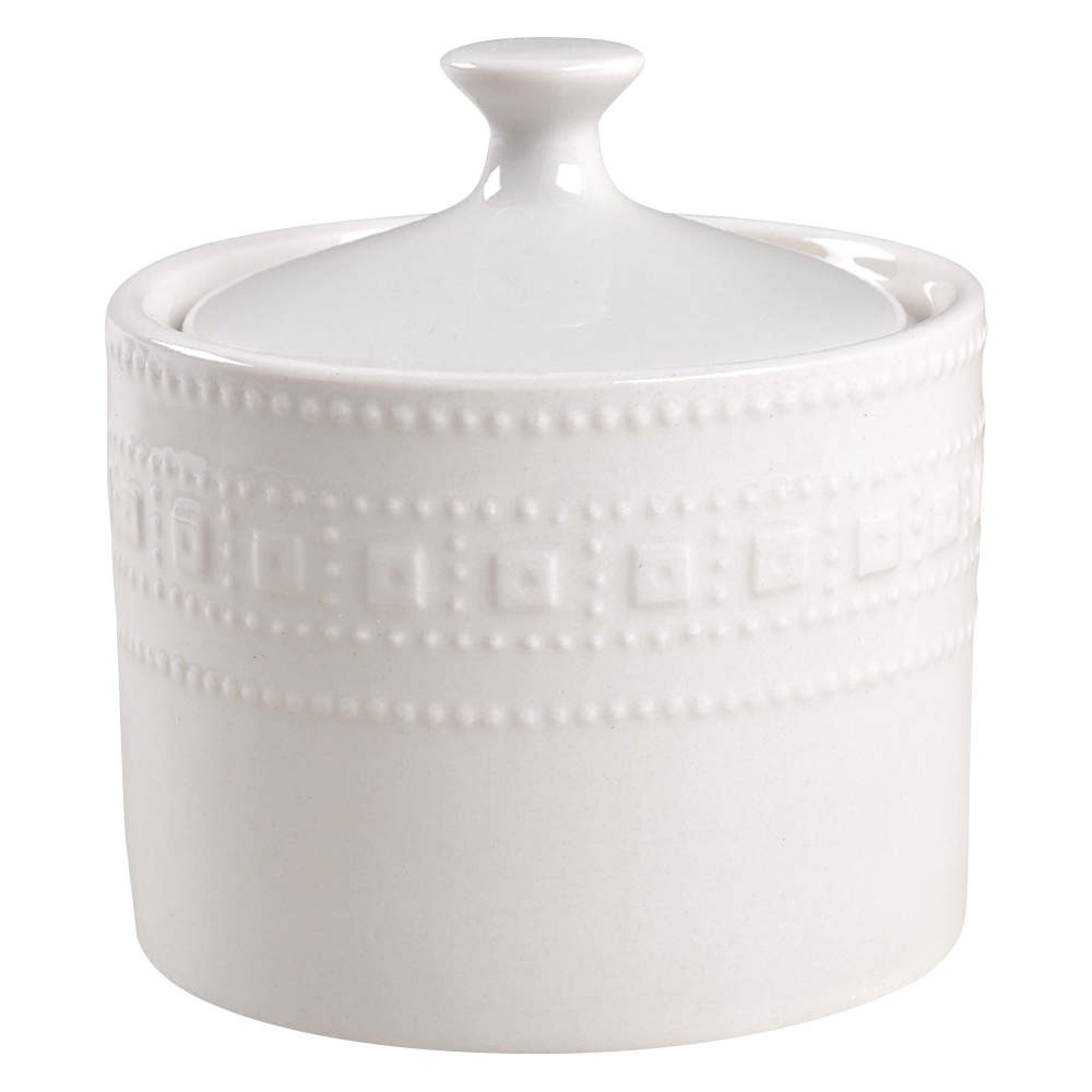 Oneida Dotted Squares Sugar Bowl 7793121