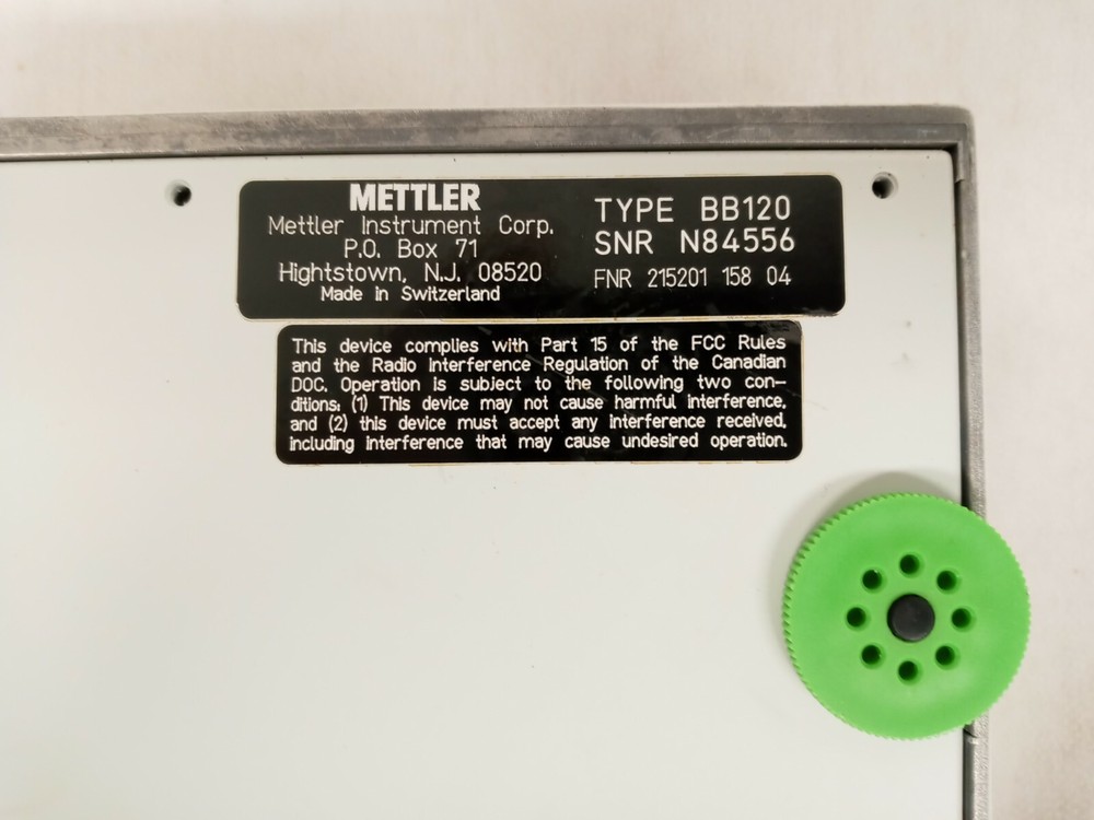 Mettler digital lab scale balance analytical BB120 lab