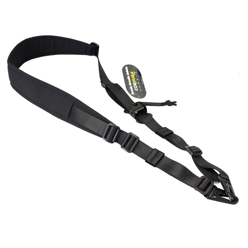 Tactical Hunitng 2 Point Sling Belt Quick Adjust Shoulder Strap with Hook