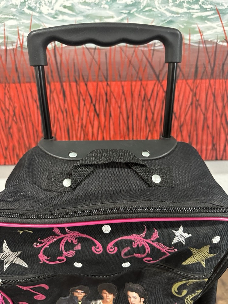 Vintage Jonas Brothers Rolling Backpack Disney Good shape!