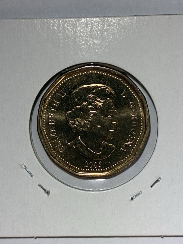 2005 Canada $1 Terry Fox Loonie - Uncirculated UNC - Mint Luster