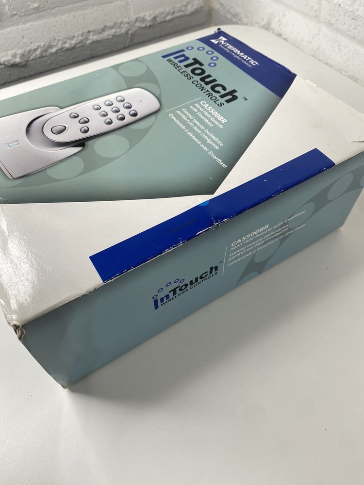 New Intermatic In Touch HAND HELD REMOTE W/BASE CA5500BR RECHARGEABLE