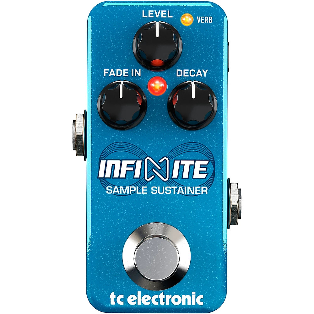 TC Electronic Infinite Sample Sustainer Mini Effects Pedal Blue
