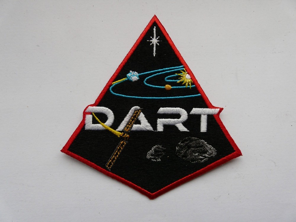 NASA Double Asteroid Redirection Test (DART) Logo Patch