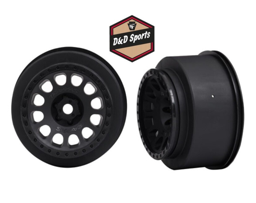 Traxxas 7874 - Wheels, XRT™ Race, black (left and right)