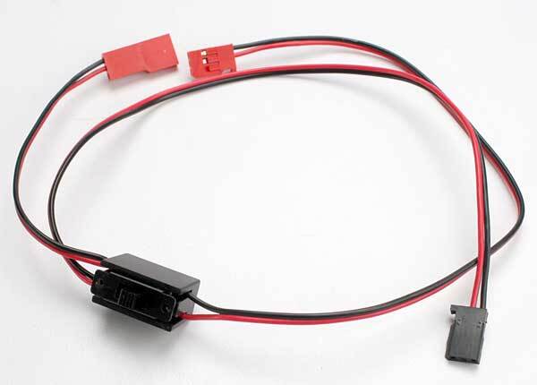 Traxxas On/Off Switch Harness w/Charging Jack TRA3038