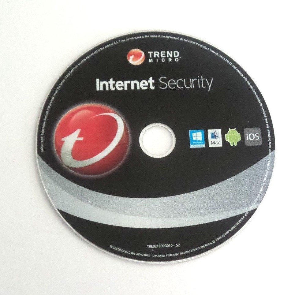 Trend Micro Internet Security (Windows 8/Mac/And/iOS, 3 Devices Protected)