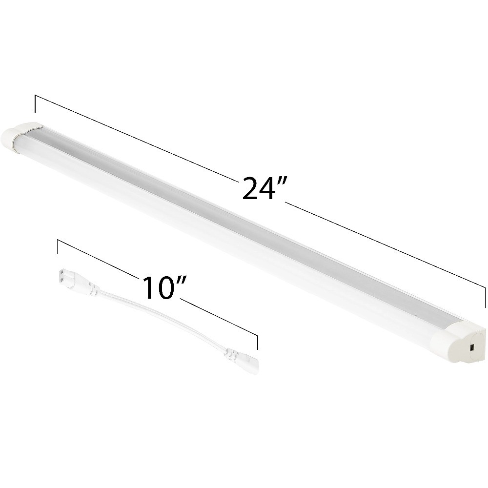 1300 Lumen 24" LED Under Cabinet Light, Linkable