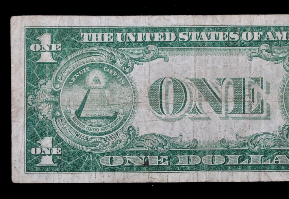 RARE B suffix $1 1935 plain EXPERIMENTAL Silver Certificate A03320972B one $