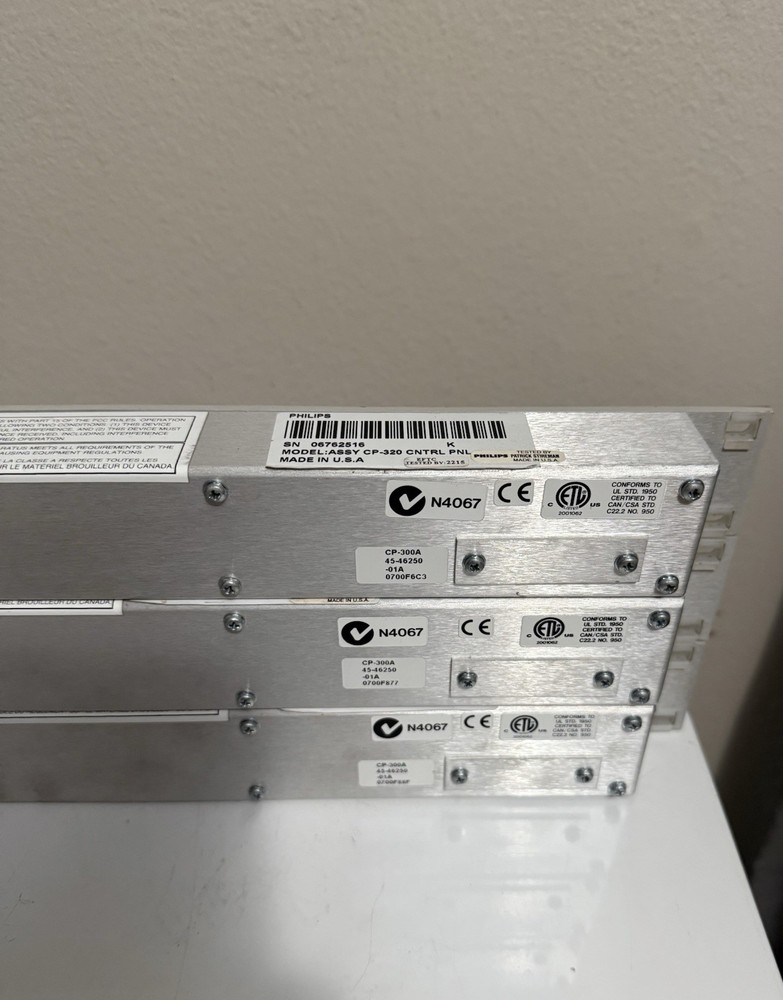 Phillips CP 320 Control Panel