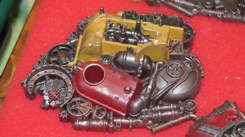 Warhammer 40k Kill Team Ork Terrain Sprues Orks Scenery Painted Games Workshop
