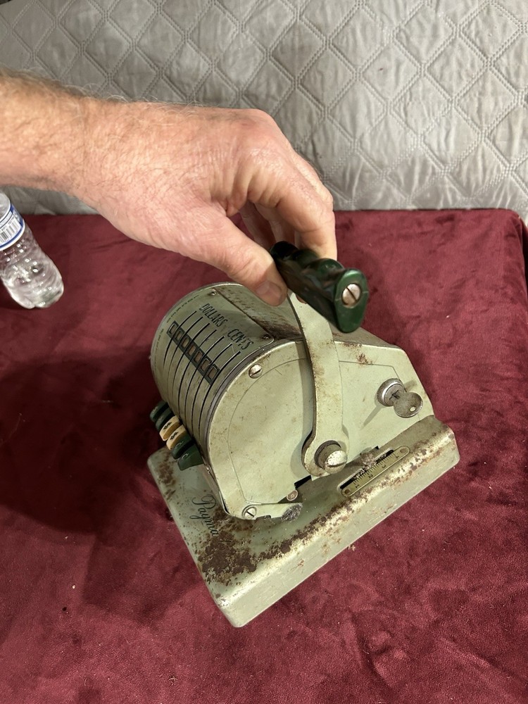 Paymaster Check Machine Vintage