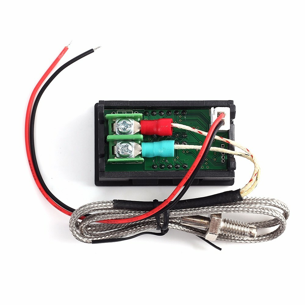 Dual LED K-type Thermometer Thermocouple High Temperature Sensor Tester Module