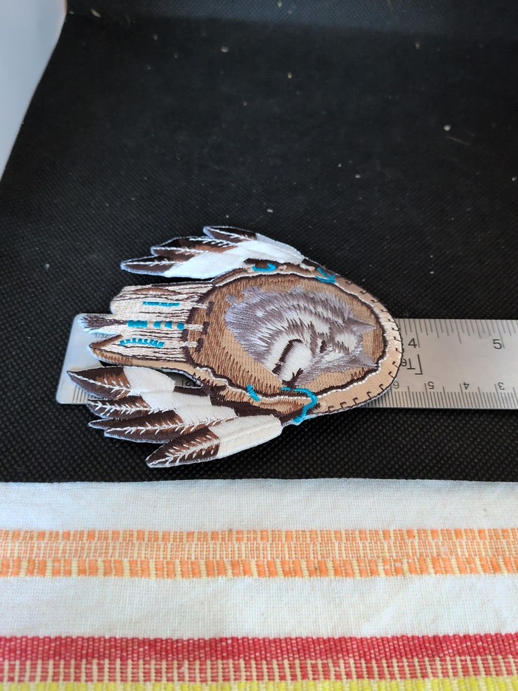 Vintage 1994 Dream Catcher And Wolf Patch From Honor & Pride