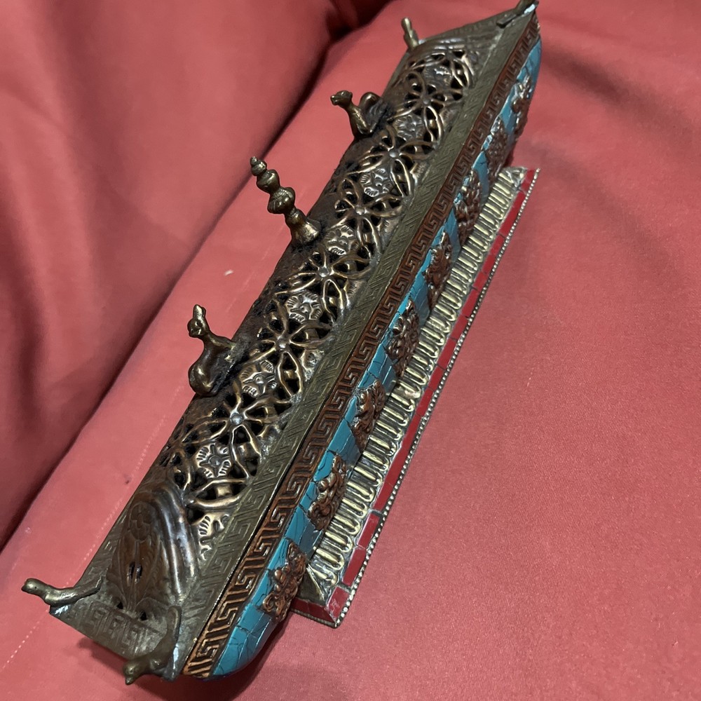 12” Tibetan incense burner