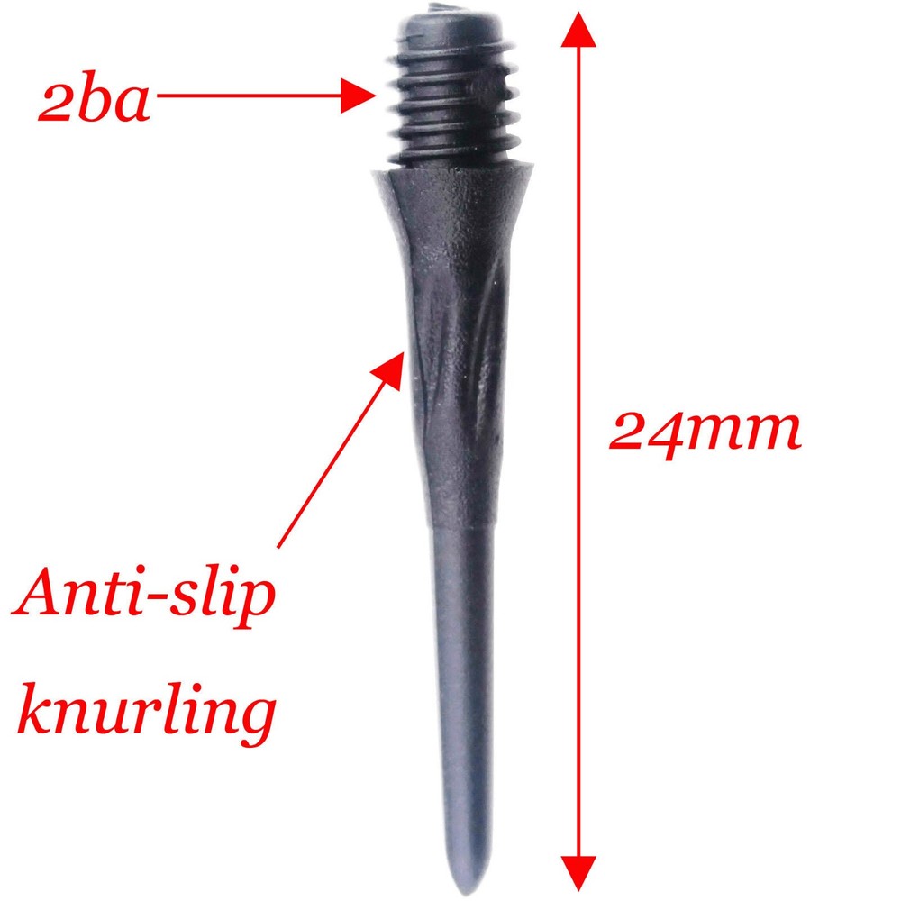 12Pack Soft Tip Darts 14g For Electronic Dartboard With 36 Extra Tips 4 Styles