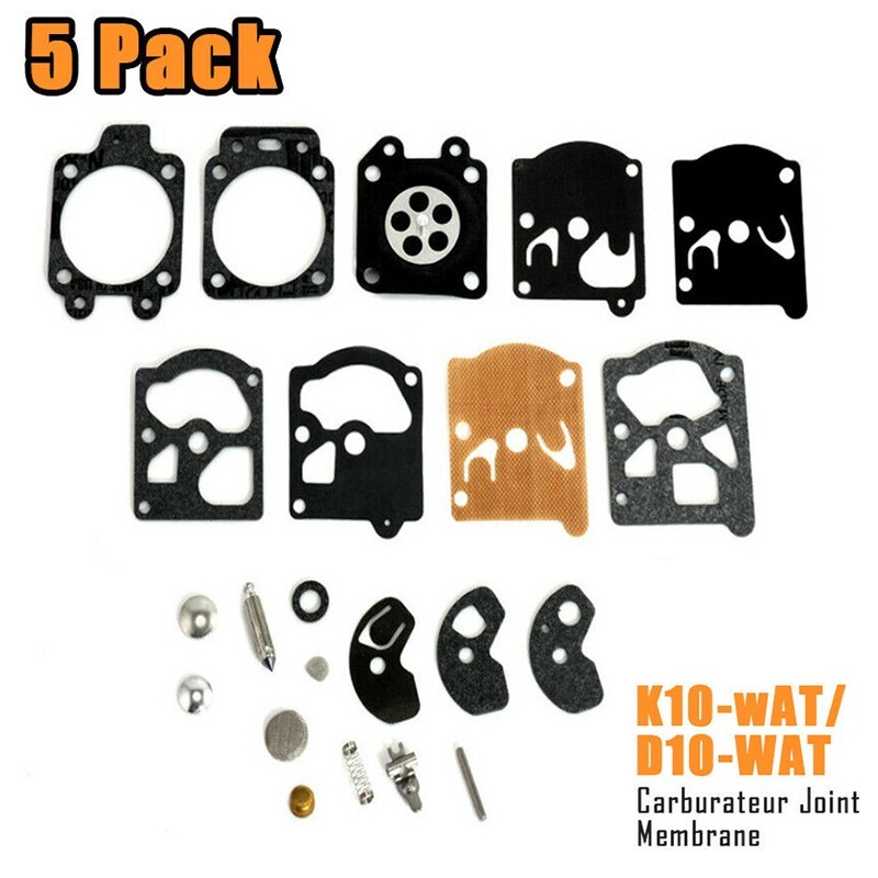 Increase Engine Longevity with Our 5 Pack Carburetor Diaphragm Replacement Kit