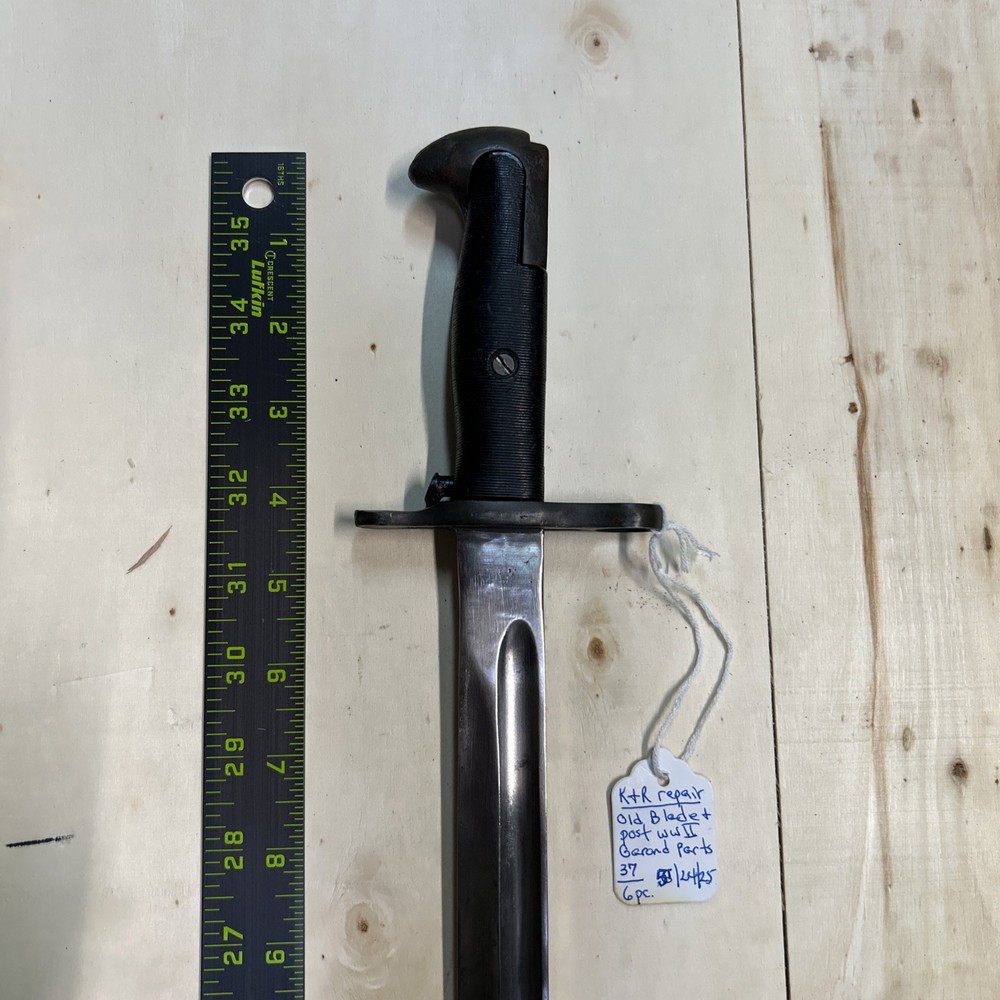 BAYONET: Garand Grip / Mauser blade. Shop Crafted
