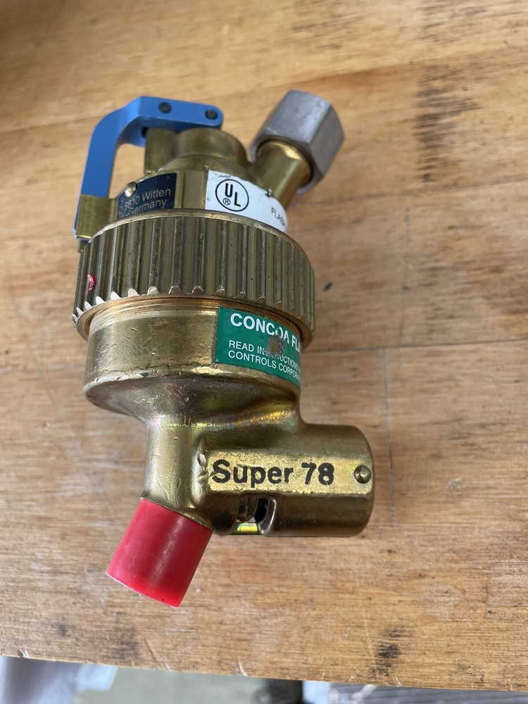 CONCOA Super 78 OXYGEN FLASH BACK ARRESTOR 8010786 150 PSI Max