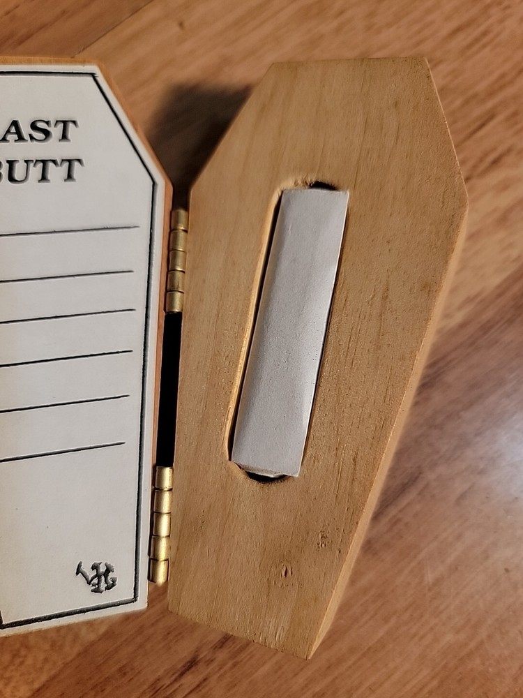 Last Butt Cigarette Coffin