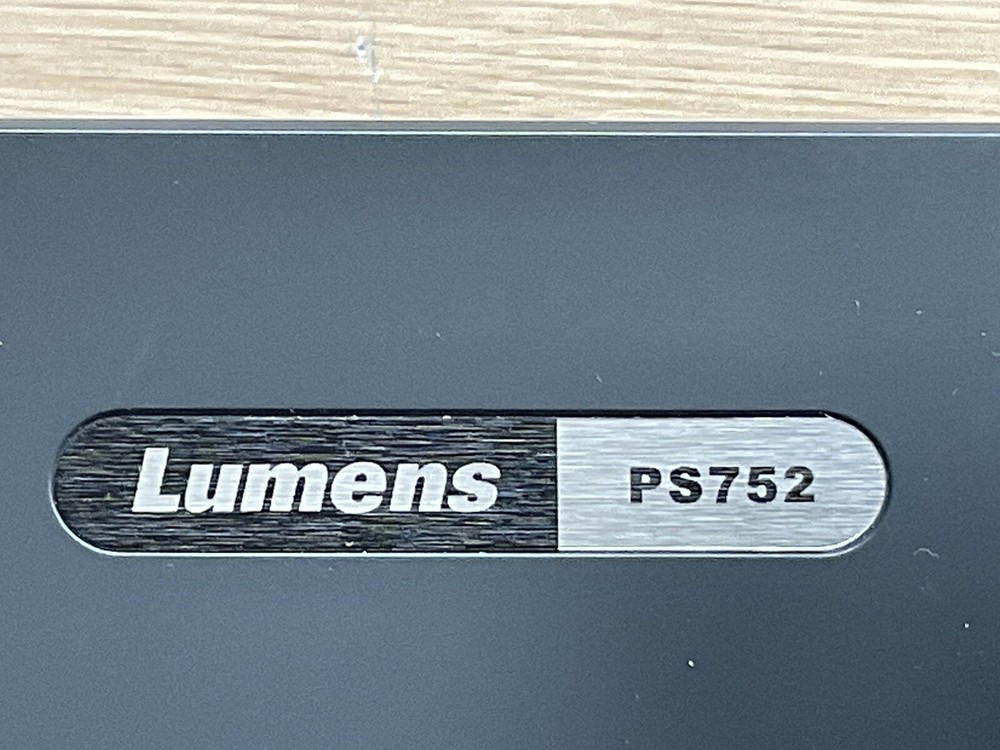 Lumens PS752 Document Camera /no Power Adapter/ JUA418