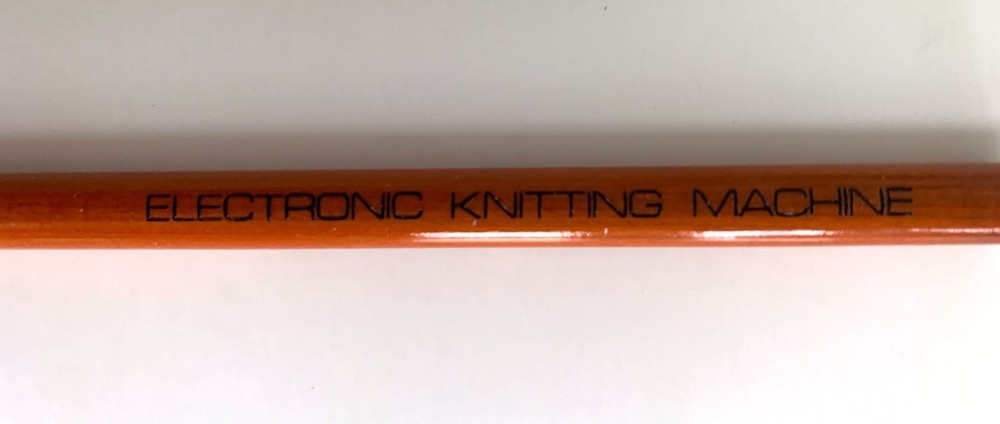 Electronic Knitting Machine Design Pencil 3 Stars