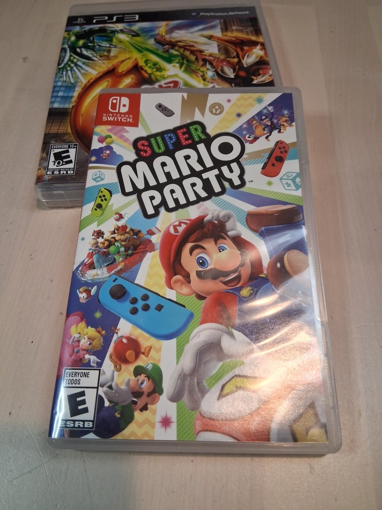 Empty Replacement Case ONLY! Super Mario Party - REGION FREE - Switch