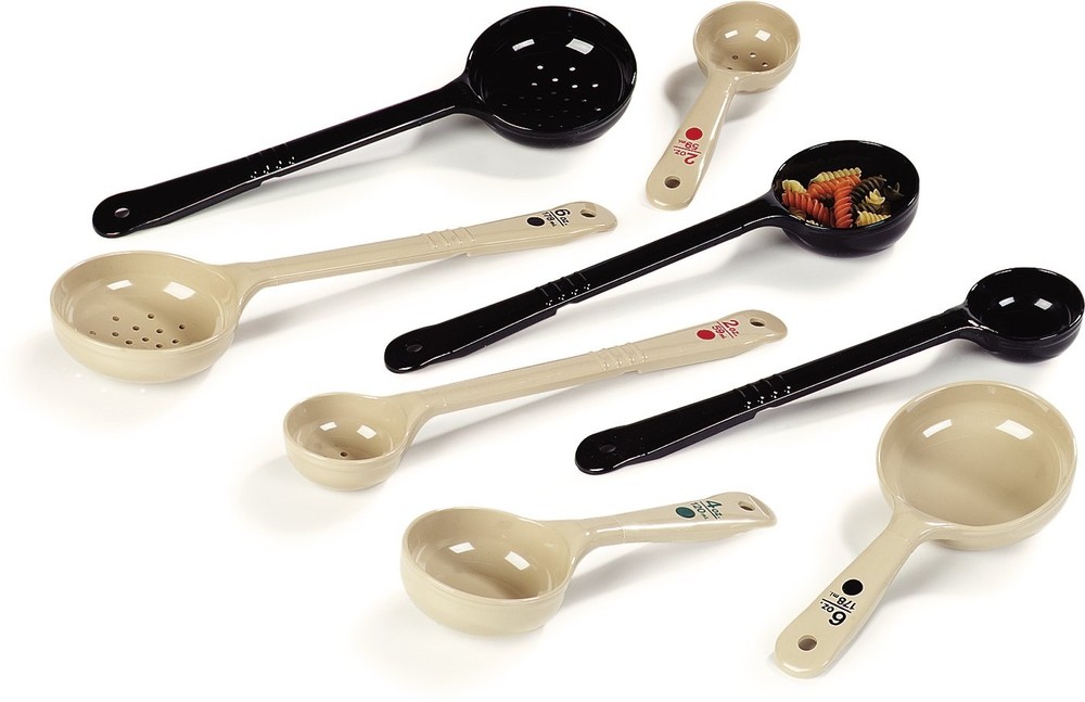 Long Handle Measuring Spoon 3 Ounces Beige