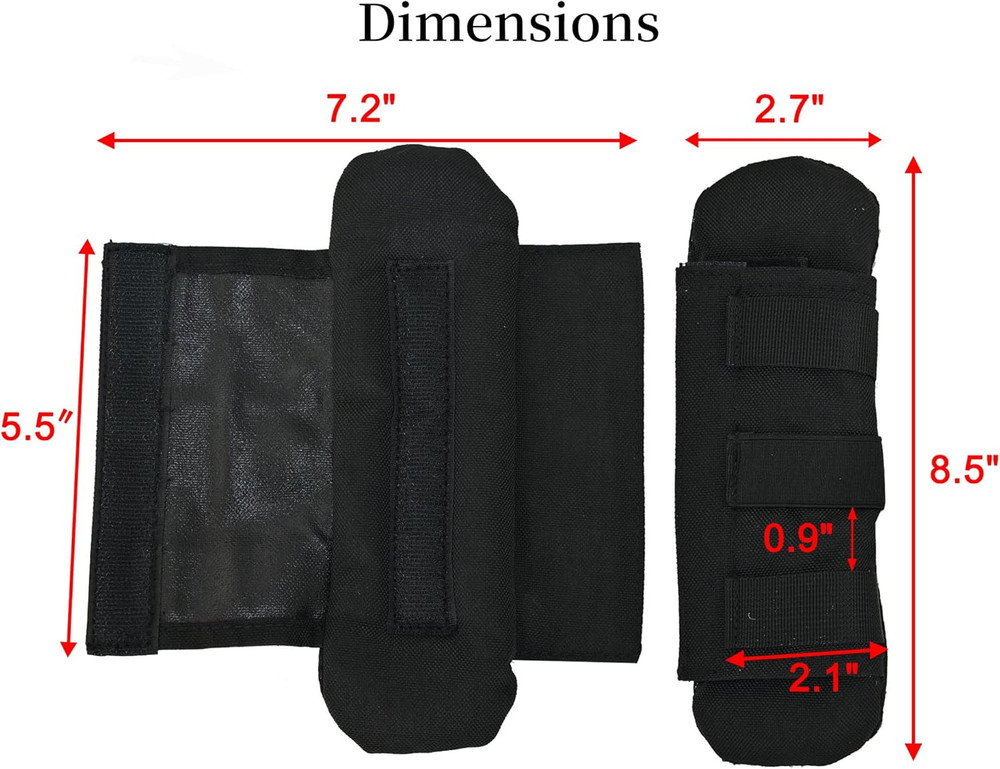 2 Pack Shoulder Strap Pad,Vest Shoulder Strap Pads Backpack Strap Pads Fit 2'' S