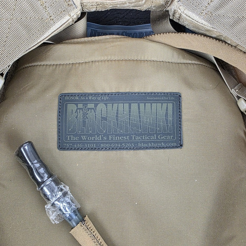 Blackhawk Raptor X-1 Tactical Assault Hydration Special Ops Backpack Desert Tan